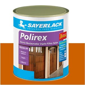 Polirex Verniz Restaurador Triplo Filtro Solar 900ml - Mogno