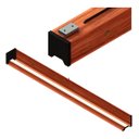 Ver imagem 4 de Luminária de Teto Led Rubi 36w 4000lm Madeira Maciça