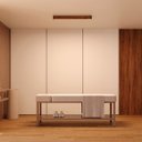 Ver imagem 1 de Luminária de Teto Led Rubi 36w 4000lm Madeira Maciça