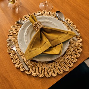 Conjunto Completo Mesa Posta Portina - Nature Porcelana Kit Completo - 40 Peças