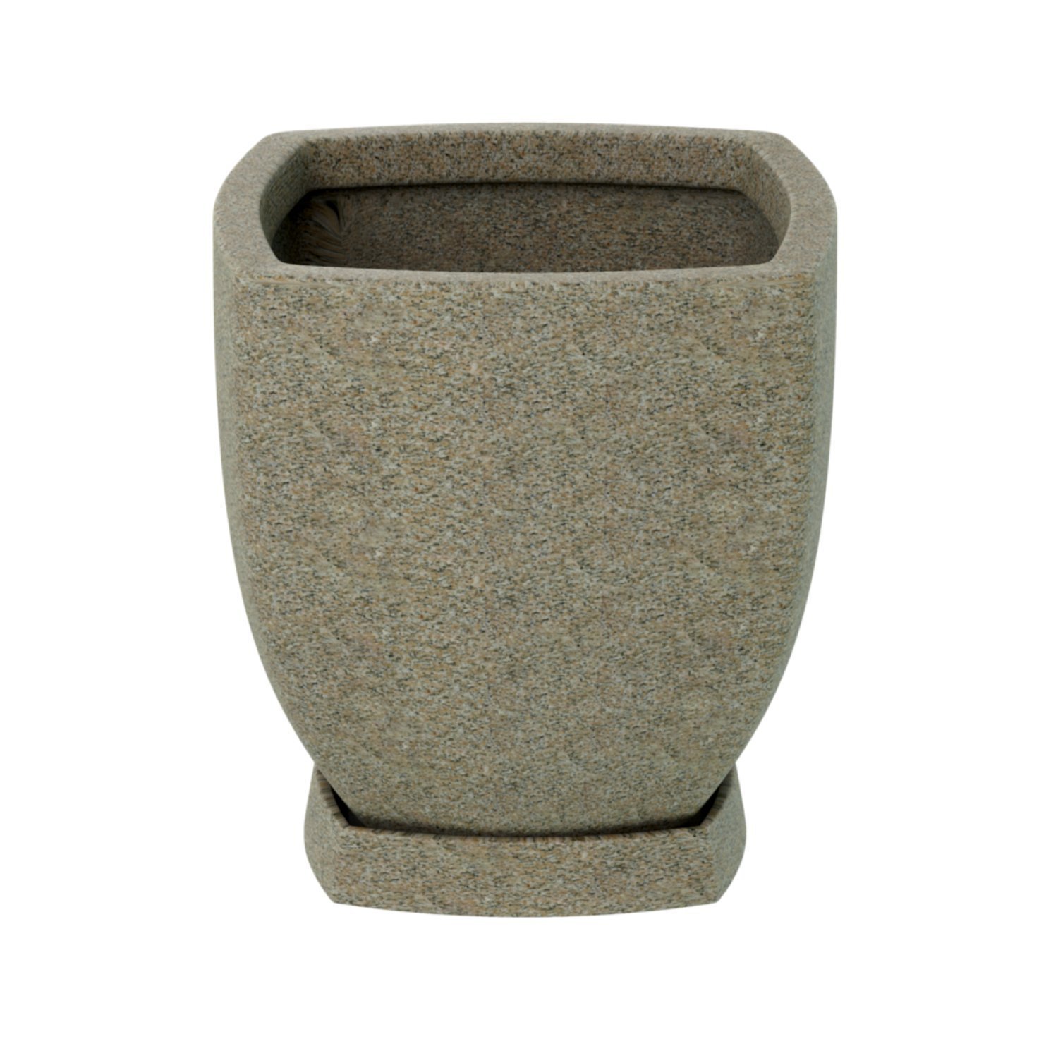 Vaso Trapezoidal 30x37cm Polietileno sem Prato Fibrarte - 3