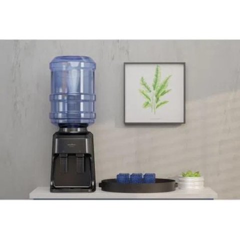 Bebedouro de Água Britânia 20l Bebedor Eletrico Bivolt Preto