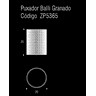Puxador Ponto Bali Granado Cromo Zen Design Zp5365.1 - 2