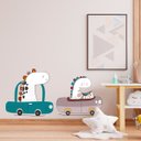 Ver imagem 2 de Adesivo de Parede - Carrinhos 1 Dekalque Adesivo Adesivo de Parede Recortado 122x60