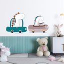 Ver imagem 1 de Adesivo de Parede - Carrinhos 1 Dekalque Adesivo Adesivo de Parede Recortado 122x60