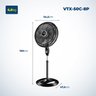 Ventilador Coluna 50cm Super Turbo 8 Pás 150w 127v Vtx-50c-8p Mondial - 3