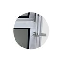 Ver imagem 2 de Vitro Basculante 2 Seções Branco 40x120 Linha 25 Jade