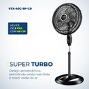 Ver imagem 2 de Ventilador Coluna 40cm Super Turbo Tech 140w 220v Vtx-40c-8p-cr Mondial