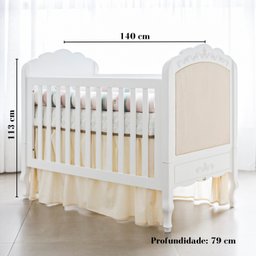 Berço Mini Cama em MDF Versailles Plus - 4