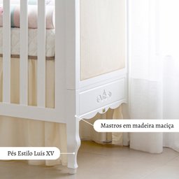 Berço Mini Cama em MDF Versailles Plus - 6