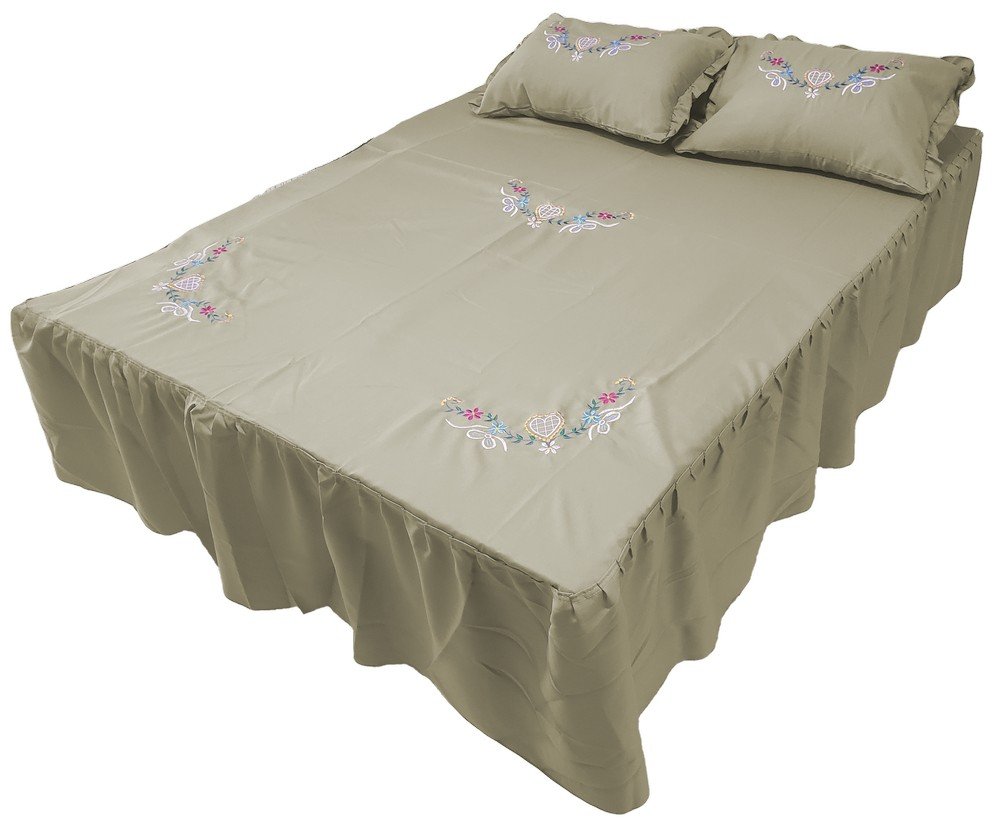 Colcha Bordada Oxford Carla - Sena Enxovais SENNA - 7