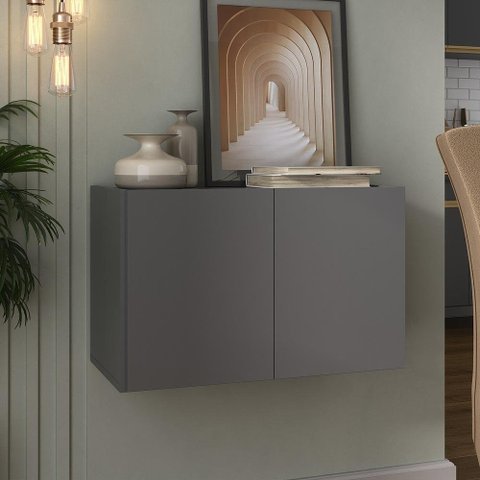 Aparador Buffet Suspenso 2 Portas Multimóveis Mp8000