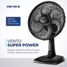 Ventilador de Mesa 30cm Super Power 60w 220v Vsp-30-b Mondial - 3