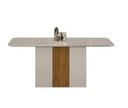 Ver imagem 4 de Mesa Doha 1,60 Off/decor Tampo Off C/vidro 6 Cadeiras Doha