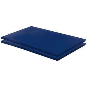 Kit 2 Colchonetes Exercício 90x40x3 D28 Azul RG Colchões