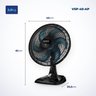 Ventilador de Mesa 40cm Super Power 140w 127v Vsp-40-ap Mondial - 2
