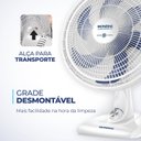 Ver imagem 6 de Ventilador de Mesa 40cm Super Power 140w 127v Vsp-40-w Mondial