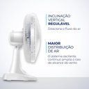 Ver imagem 5 de Ventilador de Mesa 40cm Super Power 140w 127v Vsp-40-w Mondial