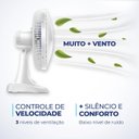 Ver imagem 4 de Ventilador de Mesa 40cm Super Power 140w 220v Vsp-40-w Mondial