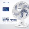 Ventilador de Mesa 40cm Super Power 140w 220v Vsp-40-w Mondial - 3