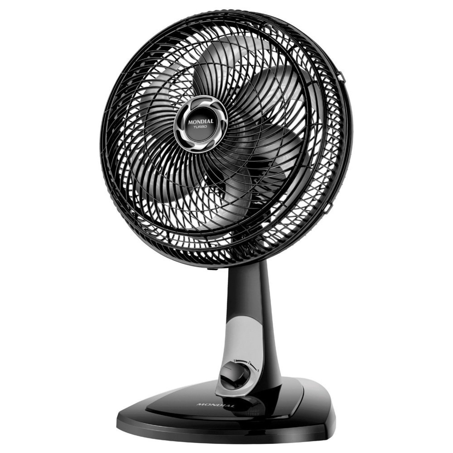 Ventilador de Mesa 30cm Turbo 60w 127v Vt-30-nb Mondial