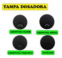 Ver imagem 4 de Kit 8 Porta Temperos Condimento Quadrado Giratório Vidro