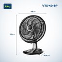 Ver imagem 3 de Ventilador 40cm Super Turbo 8 Pás 140w 127v Vtx-40-8p Mondial
