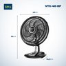 Ventilador 40cm Super Turbo 8 Pás 140w 127v Vtx-40-8p Mondial - 3