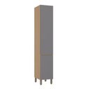 Ver imagem 1 de Paneleiro Modulado 70cm Simples 2 Portas Slim Luciane