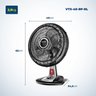 Ventilador 40cm Super Turbo 8 Pás Repelente Líquido 140w 220v Vtx-40-8p-rl Mondial - 3