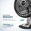Ver imagem 5 de Ventilador 40cm Super Turbo 8 Pás Repelente Pastilha 140w 220v Vtx-40-8p-rp Mondial
