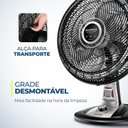 Ver mais imagens de Ventilador 40cm Super Turbo 8 Pás Repelente Pastilha 140w 220v Vtx-40-8p-rp Mondial