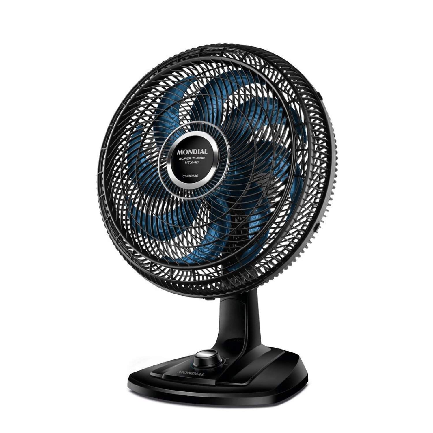 Ventilador de Mesa 40cm Super Turbo 140w 220v Vtx-40-chrome Mondial