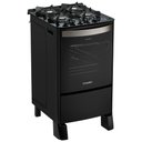 Ver imagem 2 de Fogão Esmaltec Esmeralda 4b Preto Timer Grill Elétrico