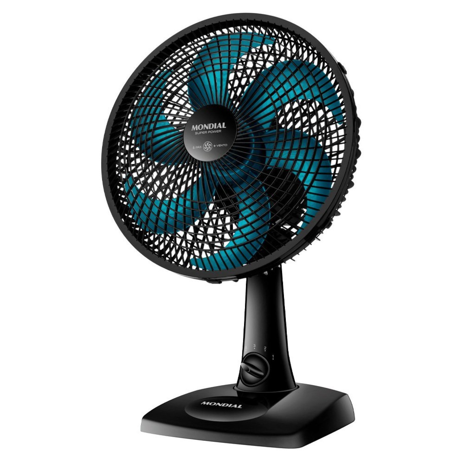 Ventilador de Mesa 30cm Super Power 60w 127v Vsp-30-ap Mondial