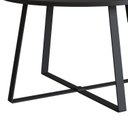 Ver imagem 5 de Mesa de Centro Redonda Industrial Complementos Preto