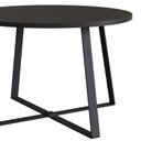 Ver imagem 4 de Mesa de Centro Redonda Industrial Complementos Preto