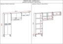 Ver mais imagens de Cozinha Compacta 8 Portas Nala Kits Paraná