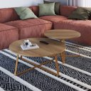 Ver imagem 5 de Mesa de Centro Redonda Industrial Complementos