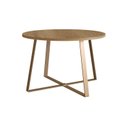 Ver imagem 2 de Mesa de Centro Redonda Industrial Complementos Marrom