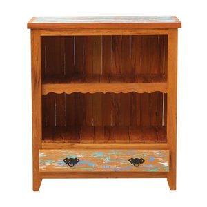 Armário Toalheiro 80 Cm Madeira Maciça Pátina