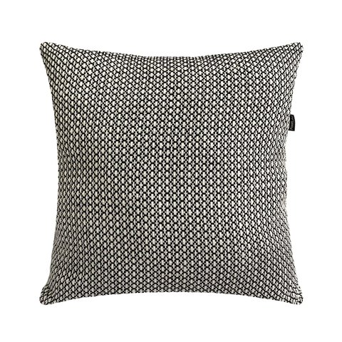 Almofada Algodão Hebrom Preta 40x40cm Fastlar Almofada 40x40cm Cheia