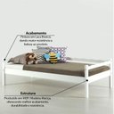 Ver imagem 5 de Cama Solteiro em Madeira Maciça Reversível Casatema MadeiraOriginals Branco