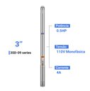 Ver imagem 4 de Bomba Submersa Caneta Palito 0.5CV Até 3600L/h 110V - TÉTIS