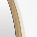 Ver imagem 5 de Espelho Oval Shay Grande 150cm x 50cm Minimalista com Moldura em Madeira Tauari Casavee