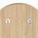 Ver imagem 7 de Espelho Oval Shay Grande 150cm x 50cm Minimalista com Moldura em Madeira Tauari Casavee