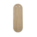Ver imagem 6 de Espelho Oval Shay Grande 150cm x 50cm Minimalista com Moldura em Madeira Tauari Casavee