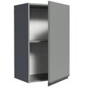 Ver imagem 6 de Armário Aéreo 40 Cm 1 Porta Cinza Nice Madesa Cinza