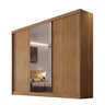 Guarda-Roupa Casal MDF com Espelho 3 Portas 6 Gavetas Soberano - 2