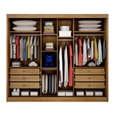 Ver imagem 4 de Guarda-Roupa Casal MDF com Espelho 3 Portas 6 Gavetas Soberano